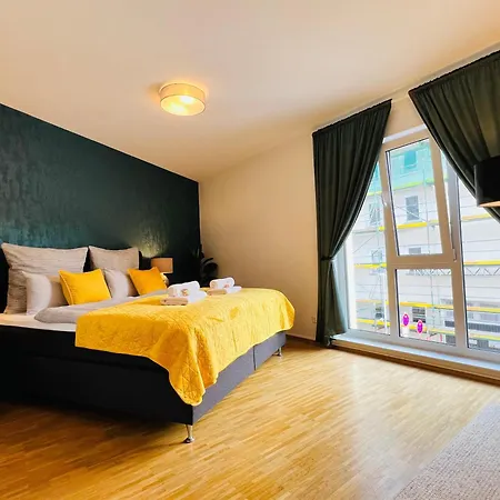 Apartmán Moderne Naehe Hbf-lift-tiefgarage-contactless Check-in *